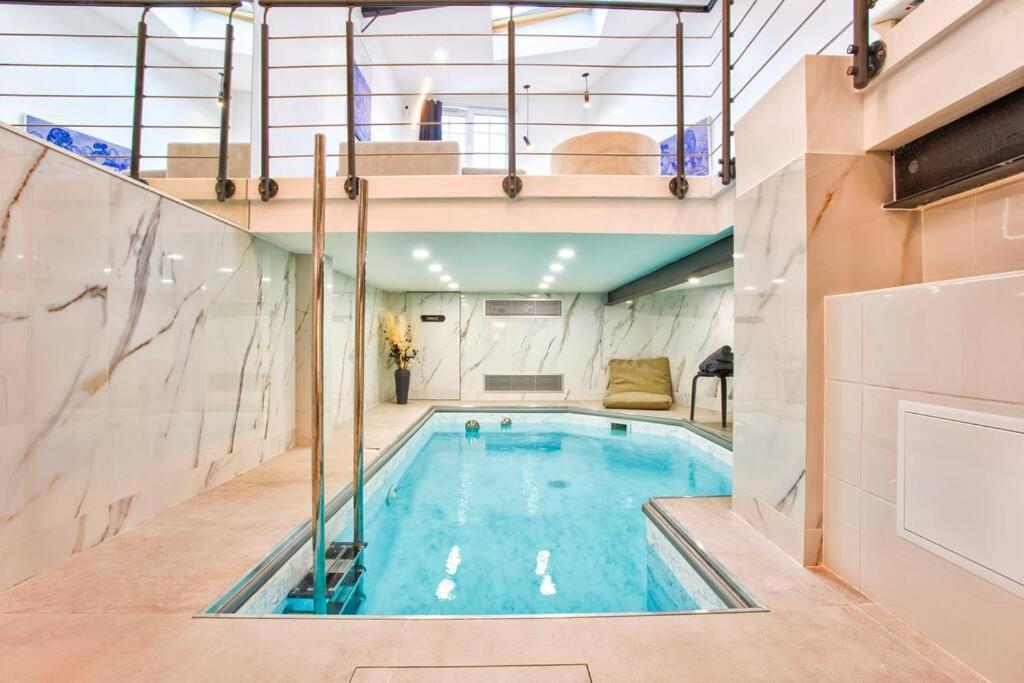 Deauville Luxury Blue Loft - Sauna And Inside Pool Trouville-sur-Mer Kültér fotó